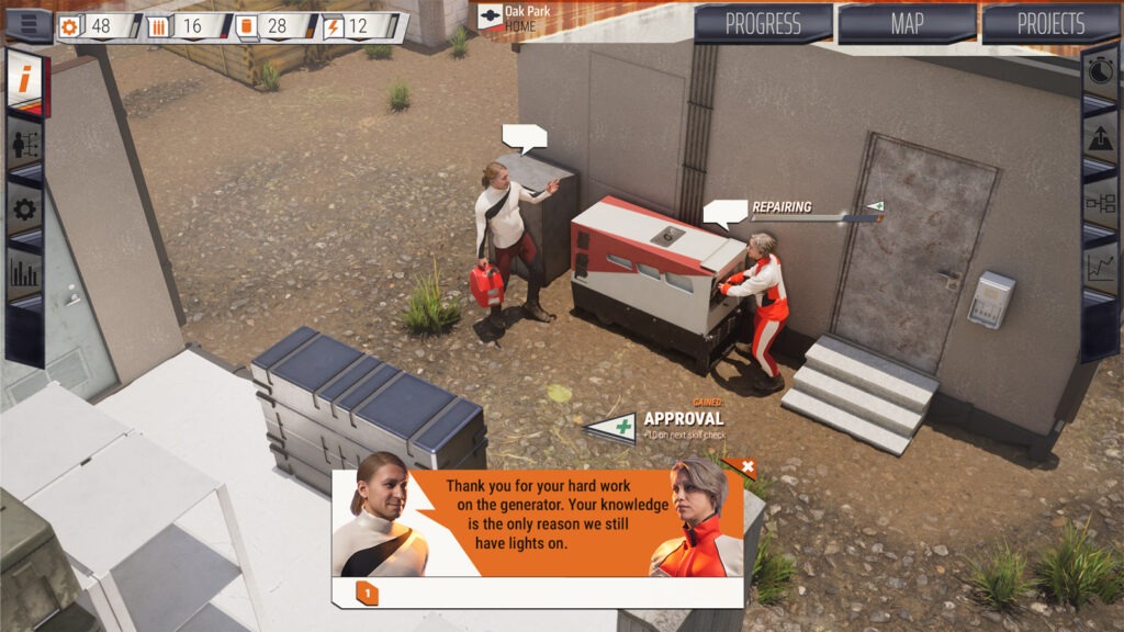 Screenshot from computer game