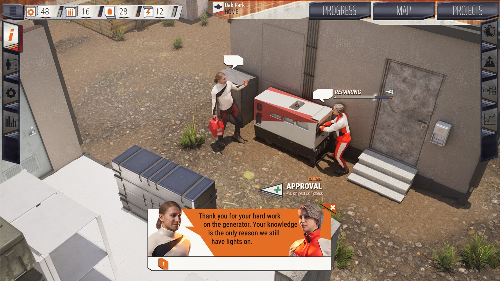 Screenshot from computer game